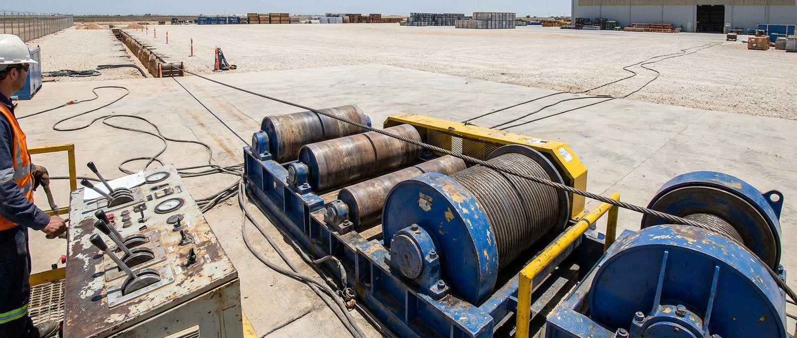 cable system winch на трассе
